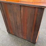 Victorian English commode in solid wood