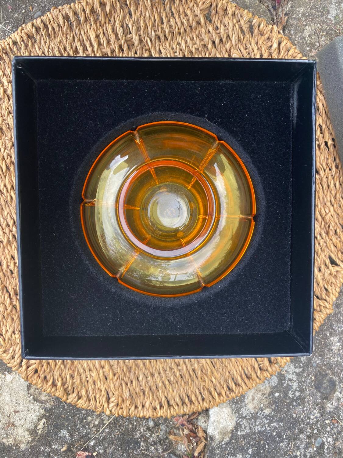 Signed Sevres crystal vase