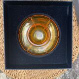 Signed Sevres crystal vase