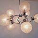 Large Midcentury Galaxy Sputnik Chandelier, Germany, 1970s