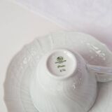 Hustchenreuther white porcelain coffee service for 10 people