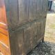 Old 18th century 2-part solid oak dresser