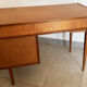 Bureau vintage scandinave en teck, année 60