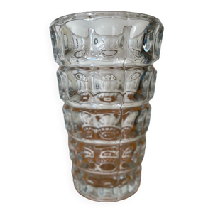 vase vintage en verre