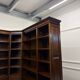 Classic English Corner Bookcase