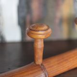Vintage wall coat rack, wooden coat rack, wooden hooks, hooks.