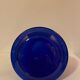 Cobalt blue vase