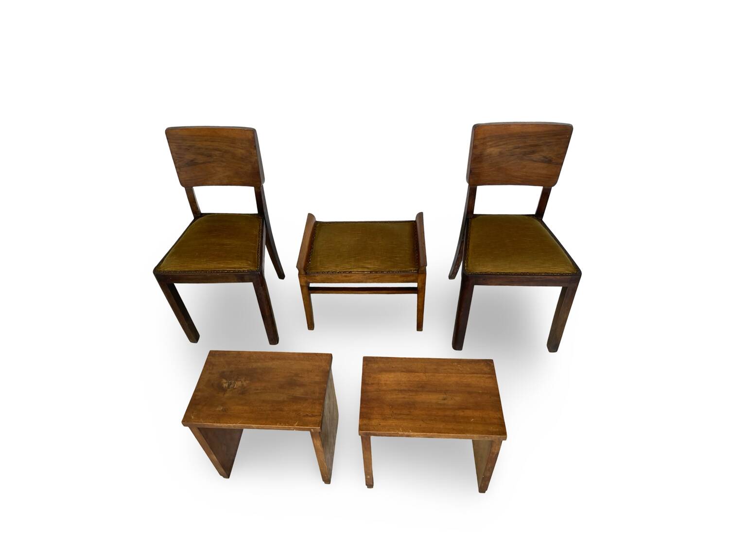 Seating armchair group, 1920s