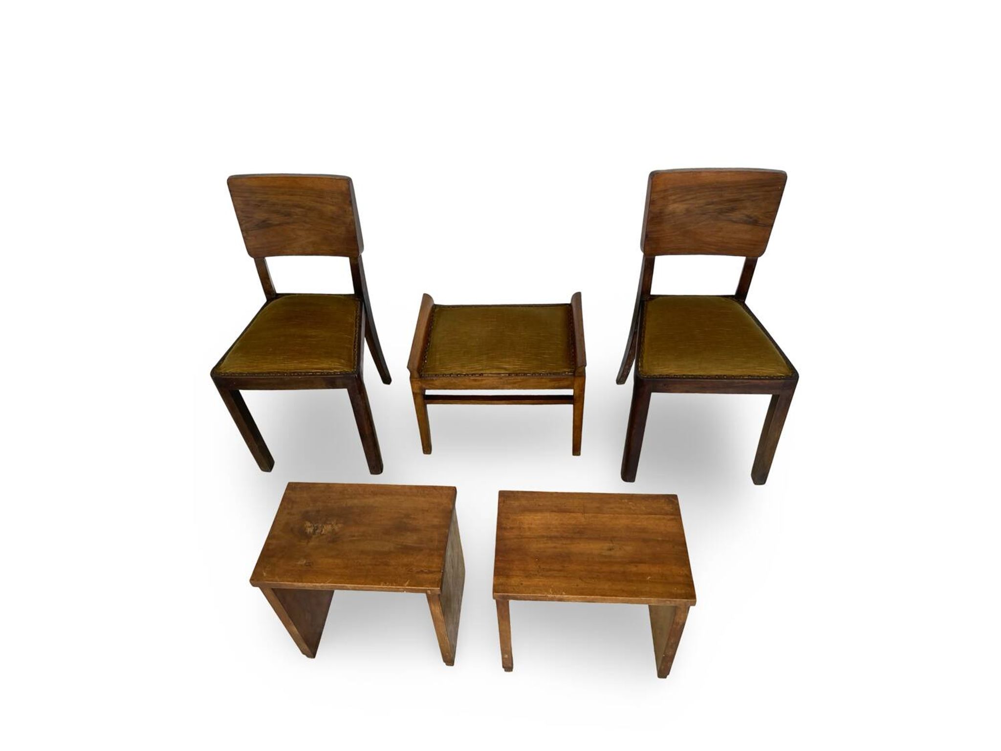 Seating armchair group, 1920s