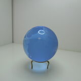 Vintage earth crystal planet earth paper press