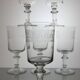 6 verres à eau / vin, XIXème