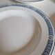 Set of 14 Terre de fer Salins plates, Castellane model