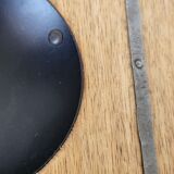 Ashtray empty pocket brutalist industrial metal and wood