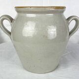 Earthen grease pot
