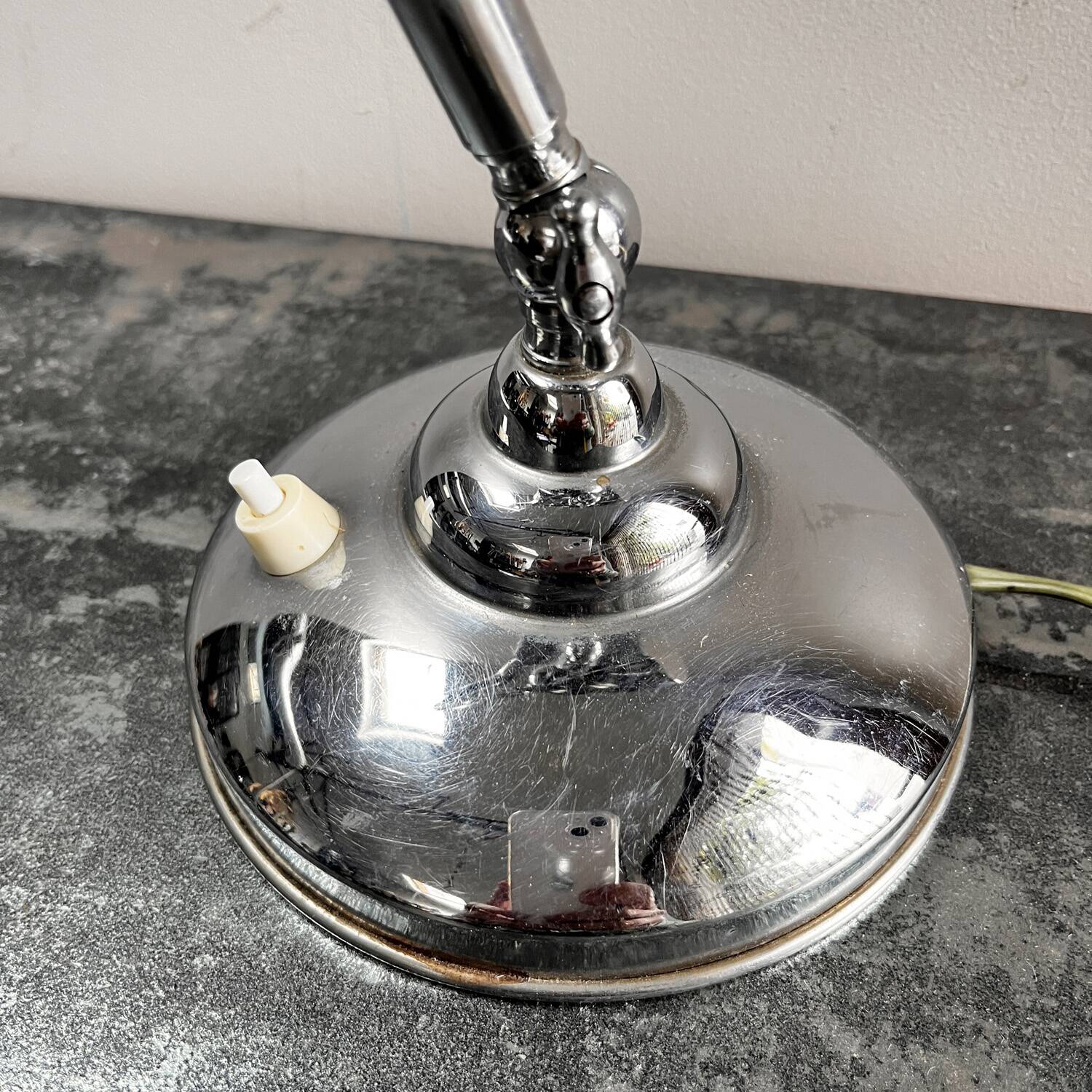 Art Deco adjustable desk lamp