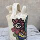 Gargoulette rooster pattern jug