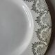 Vintage green dinner plate