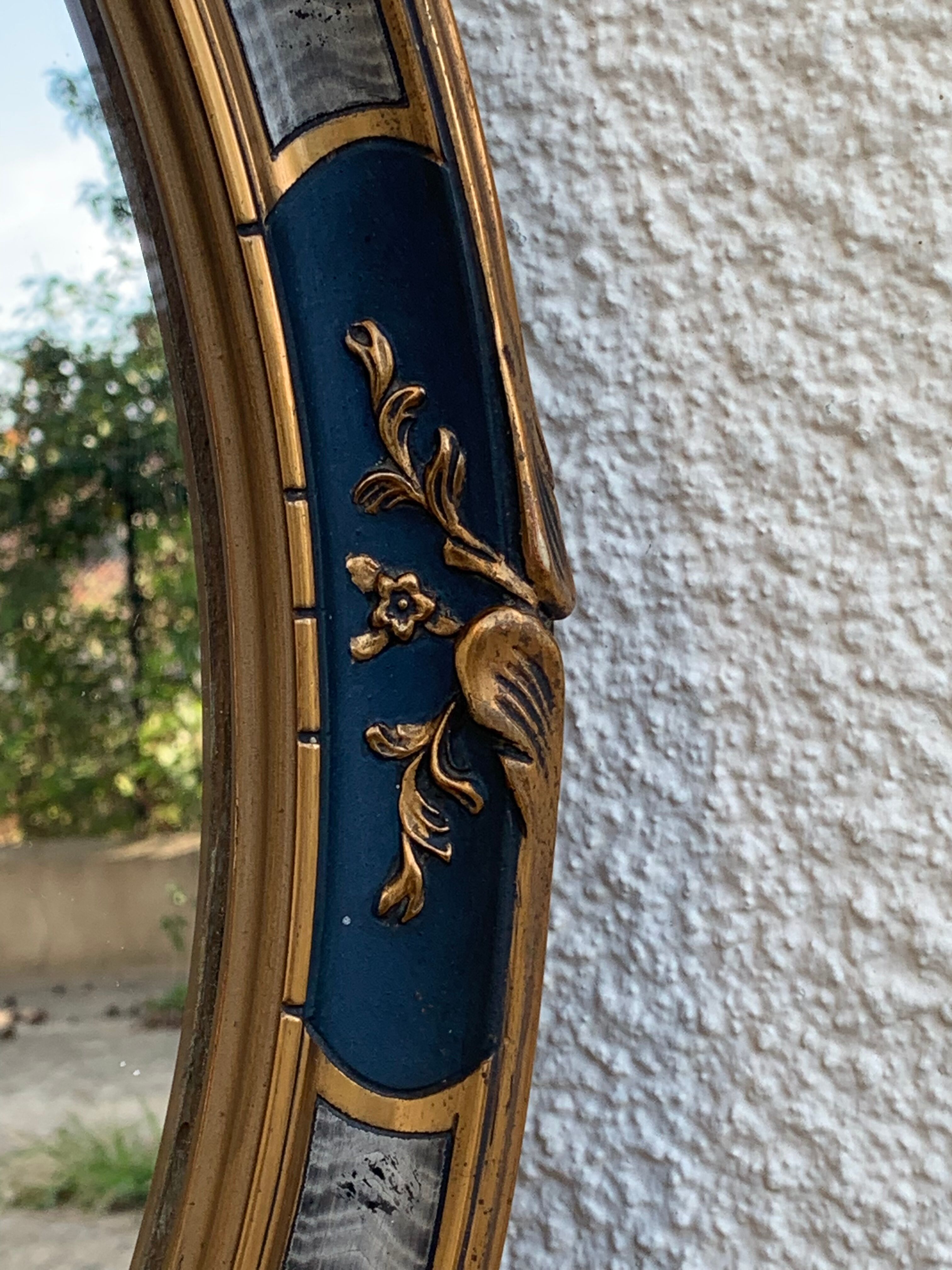 Old art deco mirror 1920 50x60cm
