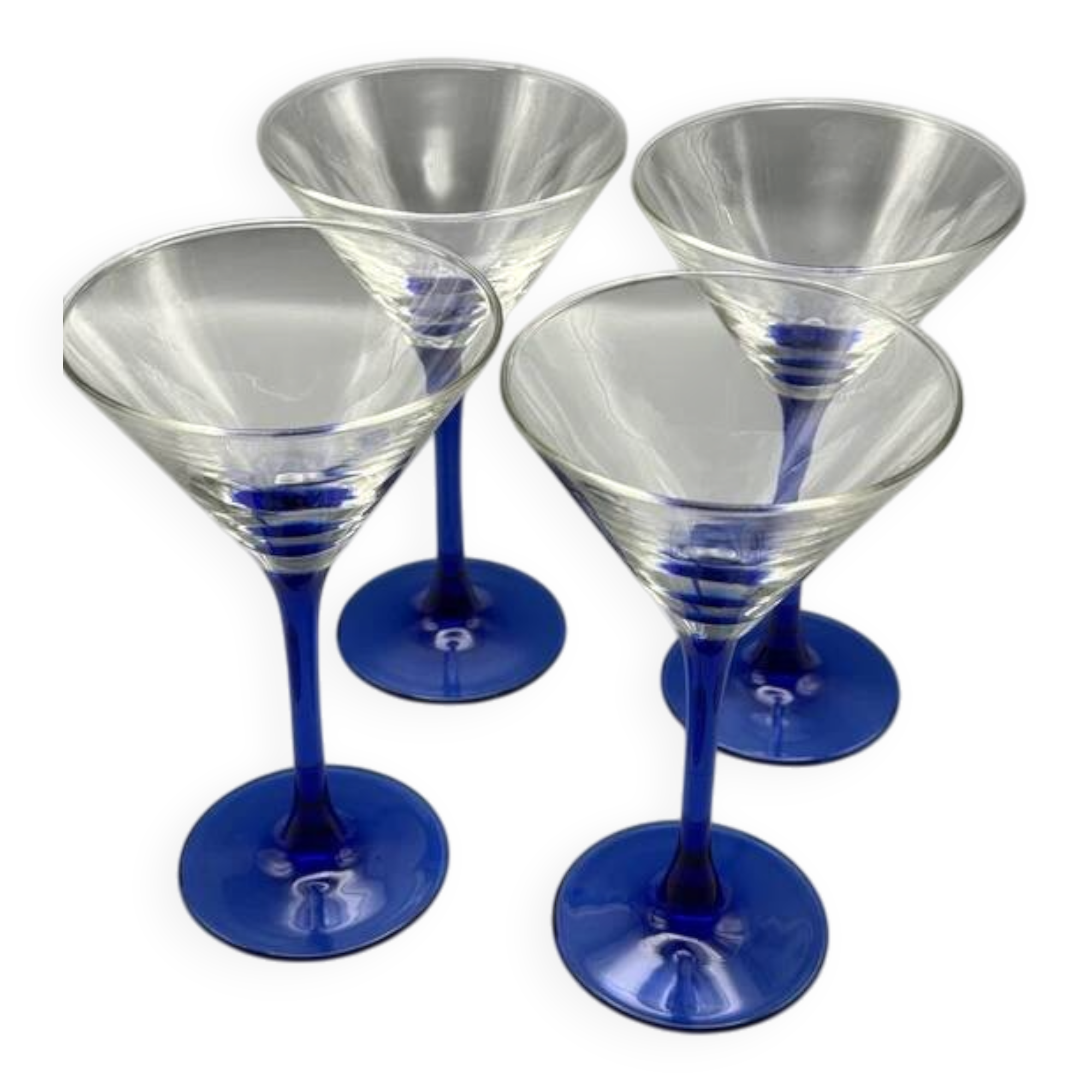 Set of 4 Luminarc cocktail glasses made in France