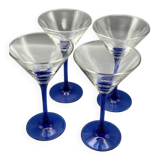 Set of 4 Luminarc cocktail glasses made in France