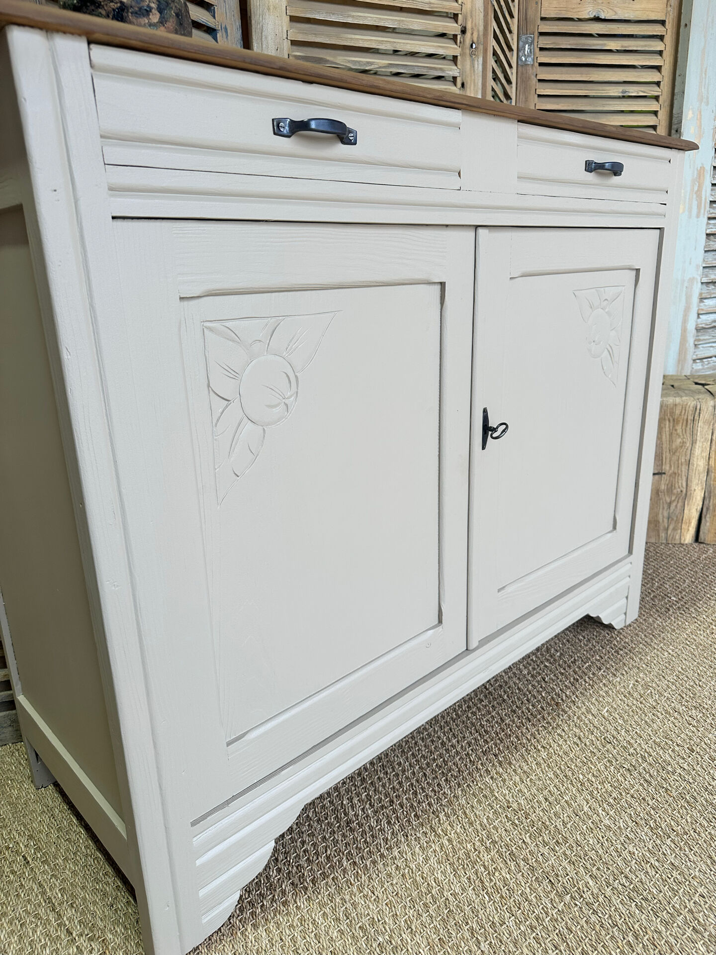 Antique buffet in Art Deco style
