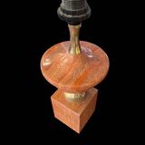 Vintage marble lamp base
