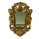Lembo François | Golden ceramic mirror | MCM | Rocaille