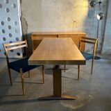 Coffee table convertible into dining table - hybrid design