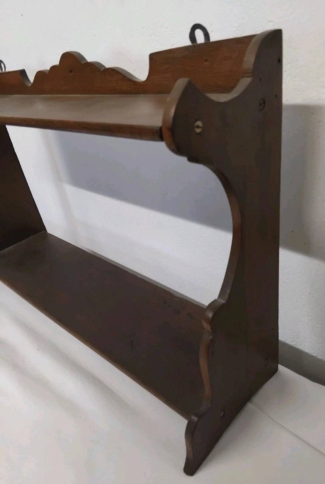 Old Wooden Wall Shelf