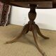 Empire style round table "Lion's Paws"