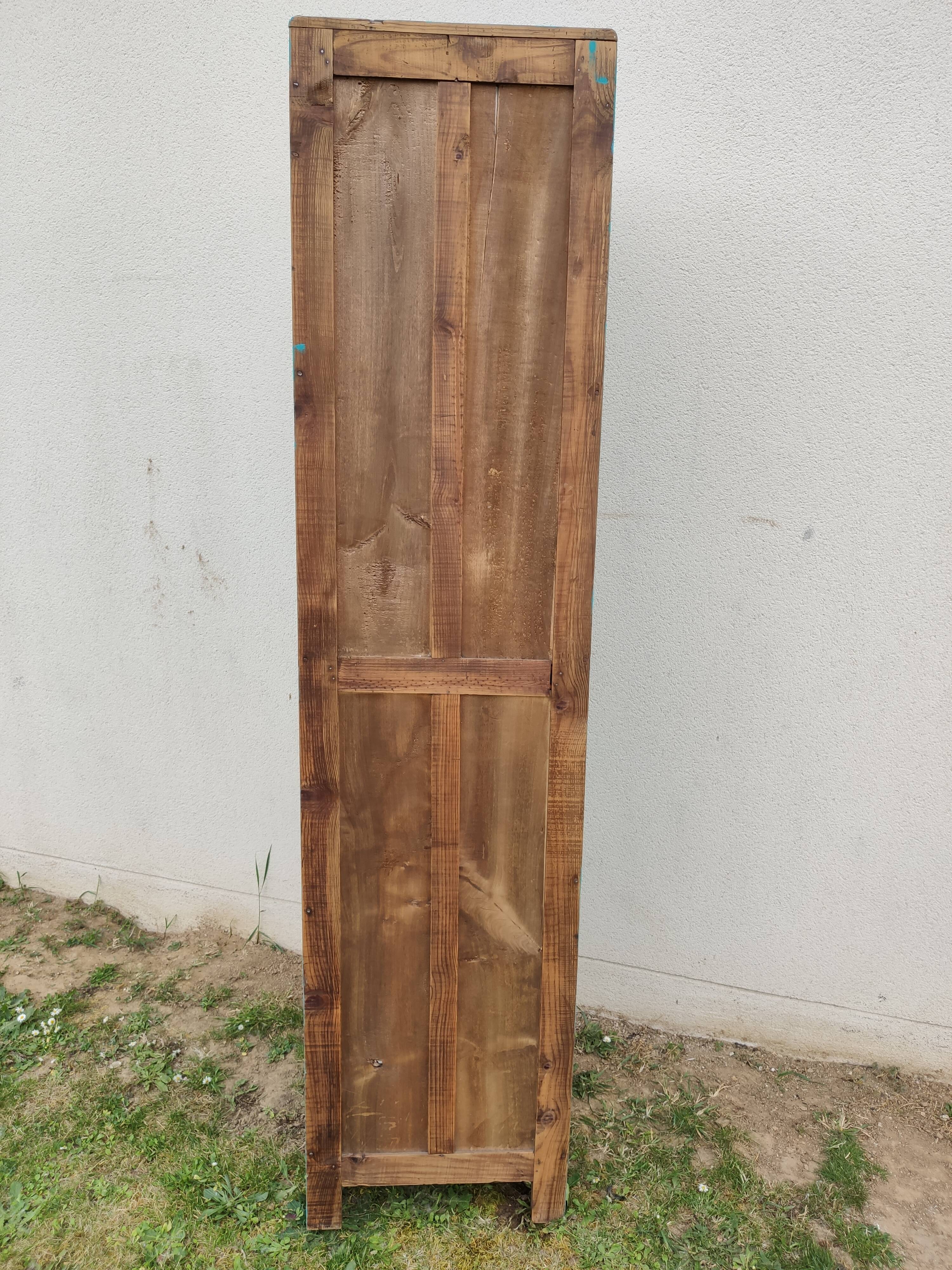 Vintage wooden vestiary