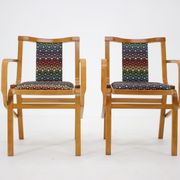 1970s Set of Two Rare Armchairs by Ton, Czechoslovakia