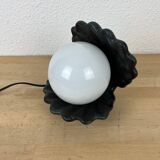 Lampe coquillage céramique vintage