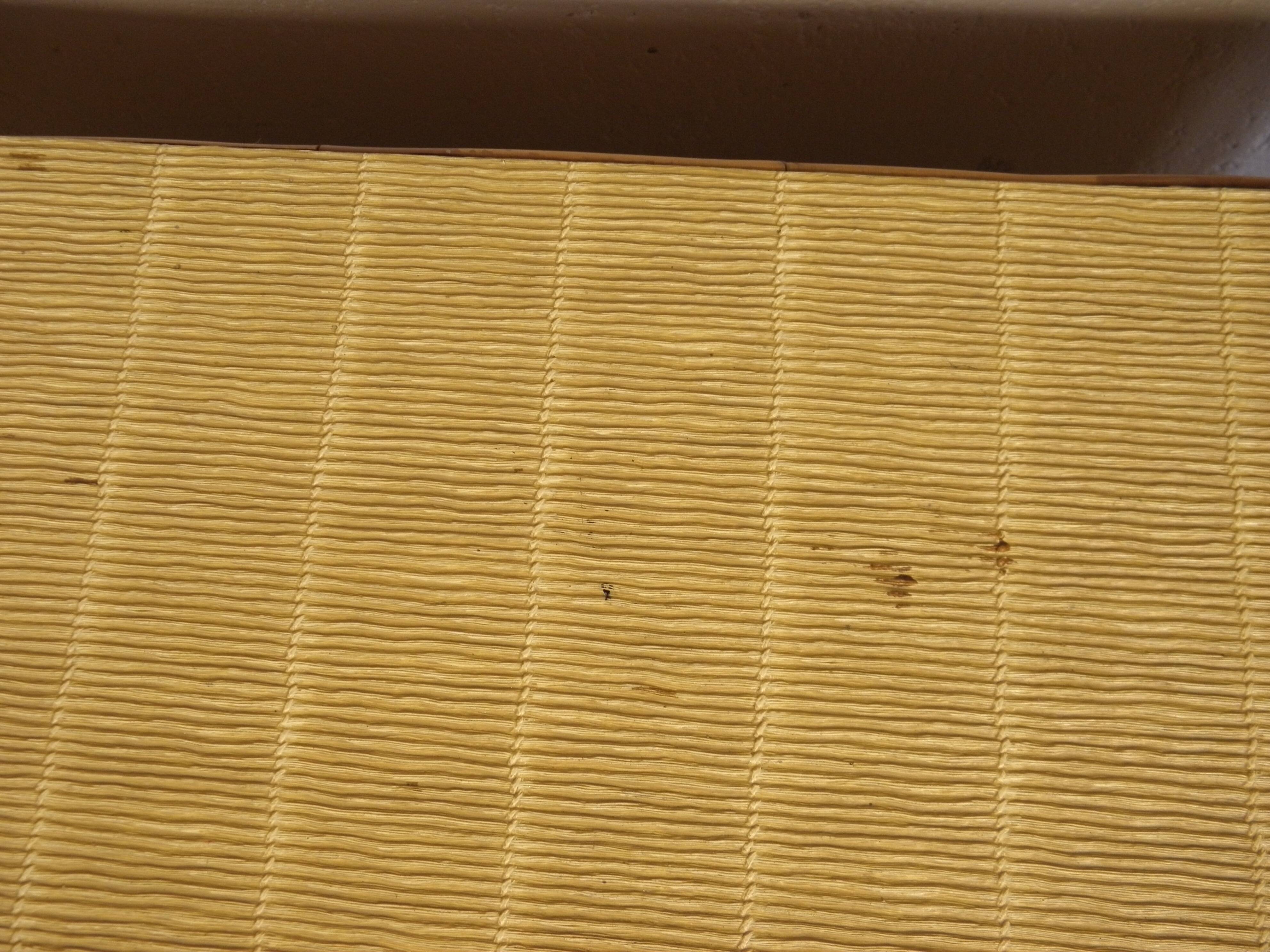 1960s rattan toy box
