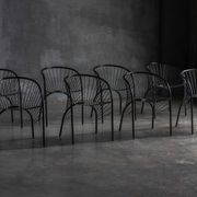 "Lizzie" chairs by Regis Portier for Paolo Pallucco, Italy, 1980s