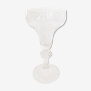 Classic glass table candle holder