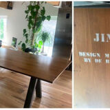 Design Linteloo dining table by Marc de Bie