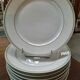 10 Pillivuyt porcelain dessert plates