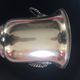 The 1940s silver metal ice bucket