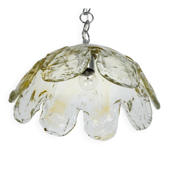 Murano glass pendant light designed by Kaiser, Germany, 1960s