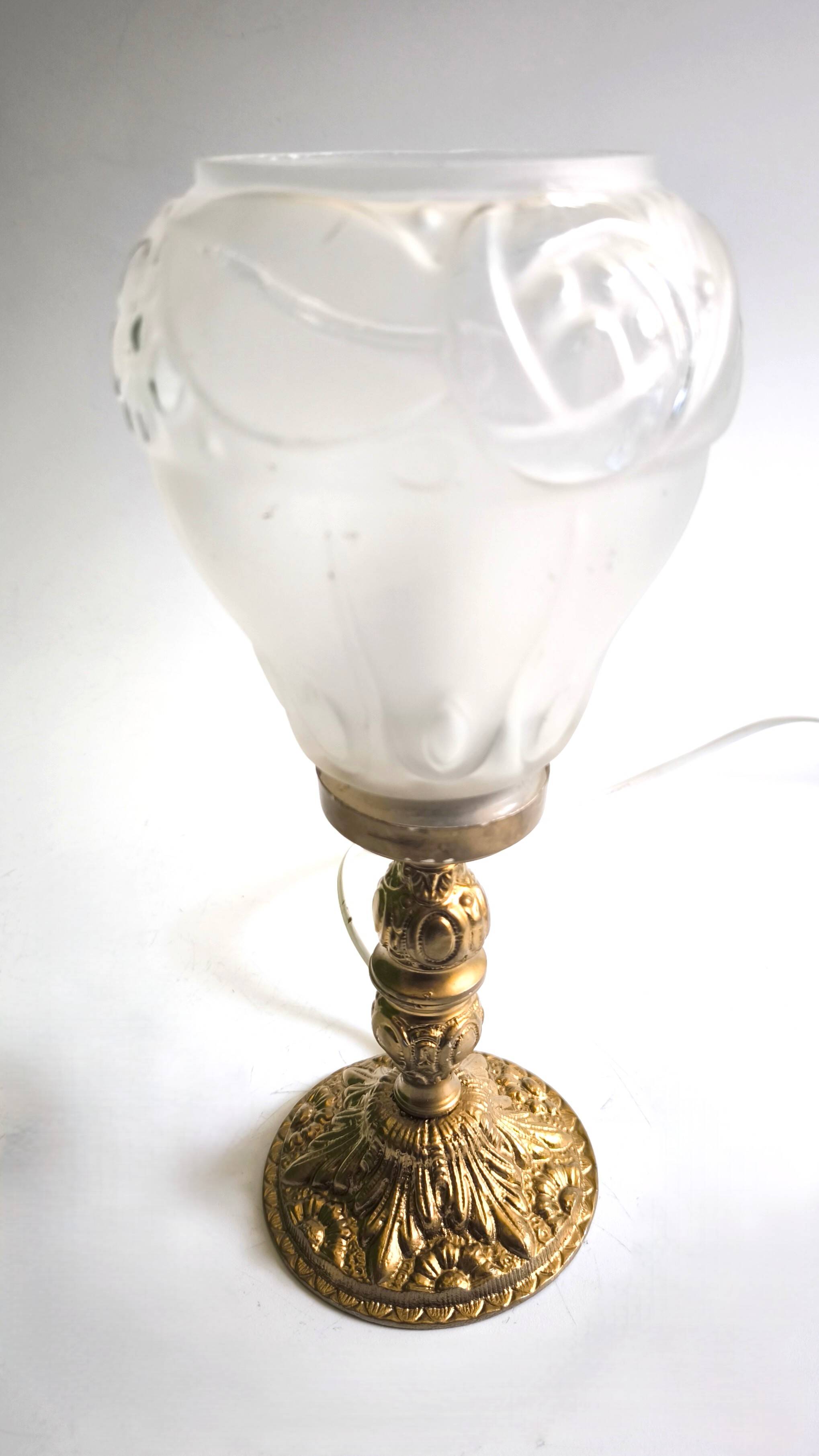 French Art Nouveau style lamp
