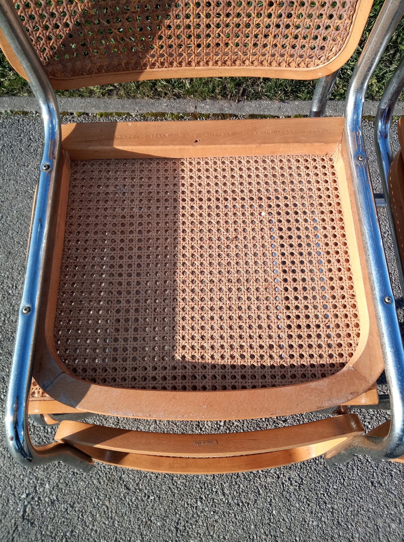 4 chairs b32 cesca by Marcel Breuer