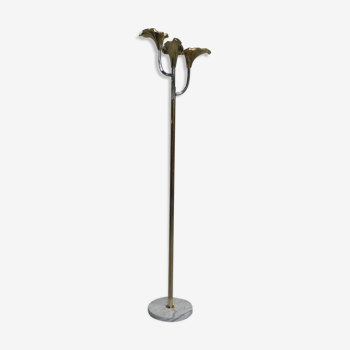 Standing Italian Calla lily floor lamp