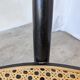 Vintage Thonet Style Dining Chair: Black Bentwood Cane Seat
