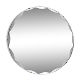 Round beveled mirror 46 cm