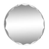 Round beveled mirror 46 cm