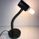 Lampe de bureau noire fabriquée en RDA