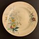 12 old polychrome flat plates Jules Vieillard Bordeaux, 19th century