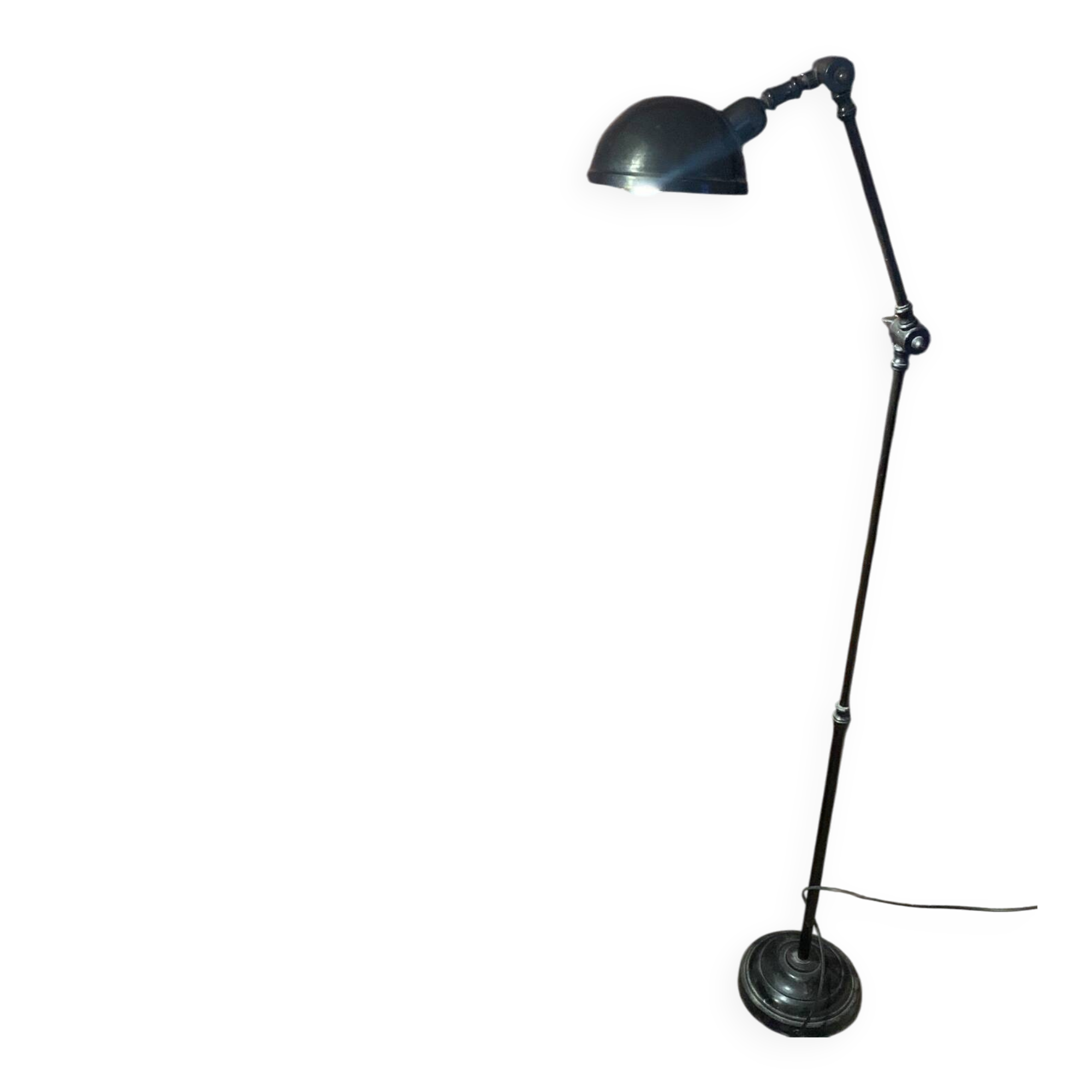 Lampadaire industriel style Jielde-Jardin d'Ulysse première série