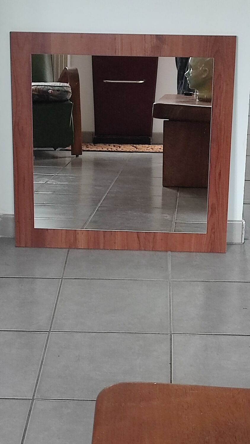 1970s Scandinavian style mirror